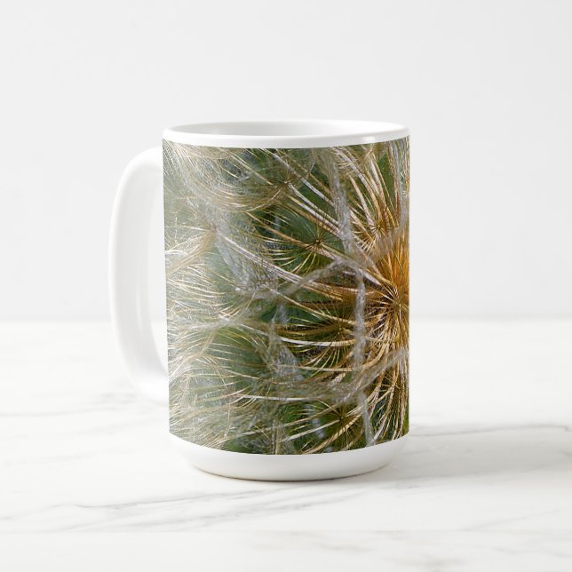Caneca De Café Dandelion Flower (Frente Esquerda)