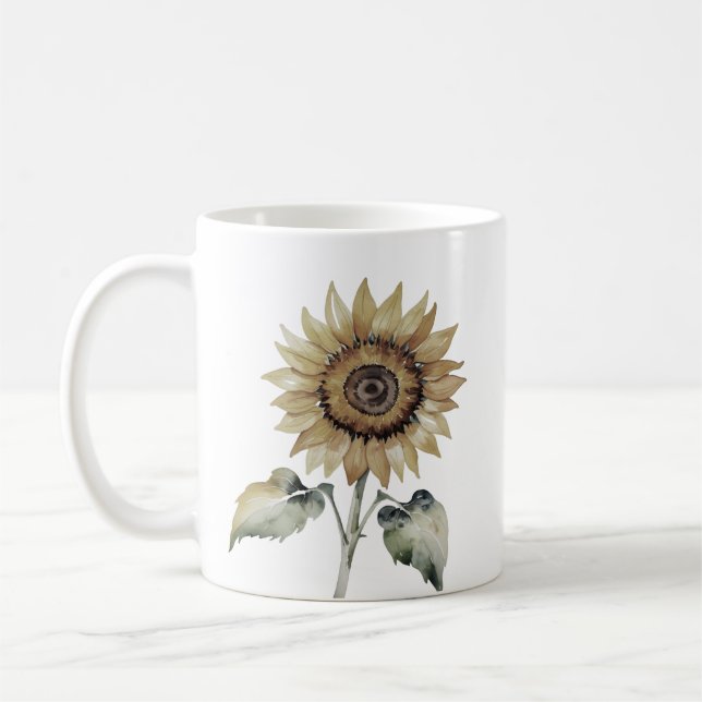 Caneca De Café Dandelion Flower (Esquerda)