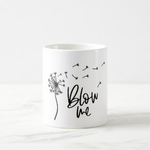 Caneca De Café Dandelion Flower Me Blow Gift Para Namorada
