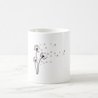 Caneca De Café Dandelion Preto