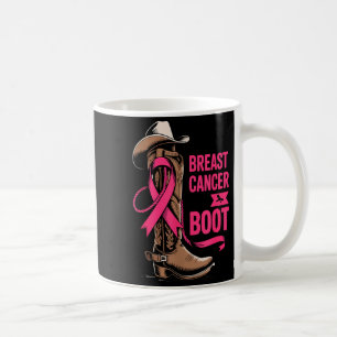 Caneca De Café Dando Um Chute No Câncer De Mama Projeto Cowboy