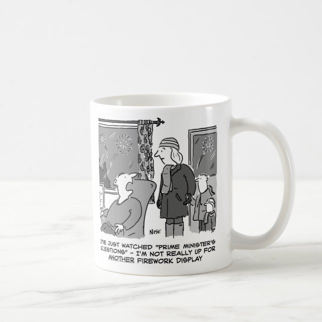 Caneca De Café Dando uma Senhorita ao Vídeo de Fogo (Direita)