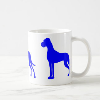 Caneca De Café Dane Azul Grande