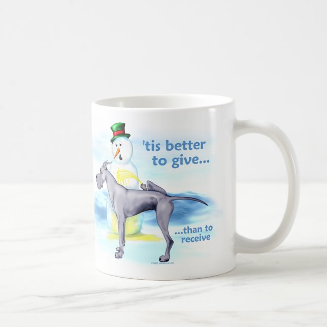 Caneca De Café Dane BTG Azul (Direita)