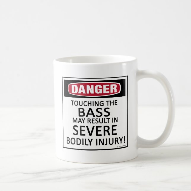 Caneca De Café Danger Bass (Direita)