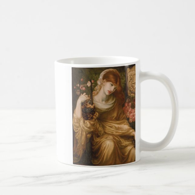 Caneca De Café Dante Gabriel Rossetti,Roman Widow (Direita)