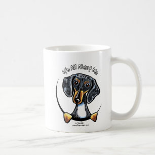 Caneca De Café Dapple o Dachshund seu toda aproximadamente mim