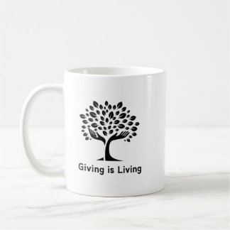 Caneca De Café Dar a vida