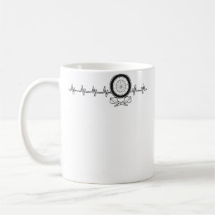 Caneca De Café Dardos Lançamento-de-Dardos Dardista Alvo de Dardo