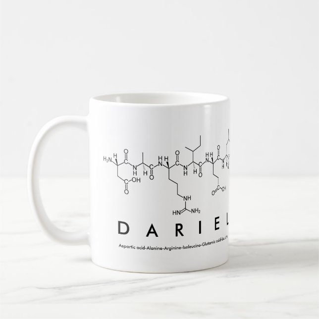 Caneca De Café Dariel peptide (Esquerda)