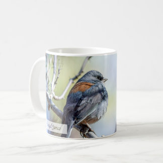 Caneca De Café Dark-eyed Junco Psalm 62:5