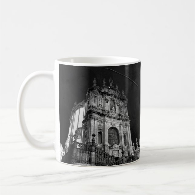 Caneca De Café Dark porto train picture (Esquerda)