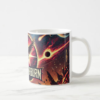 Caneca De Café DarkStarBurn - Anjo Escuro - Taça de Cena Espacial