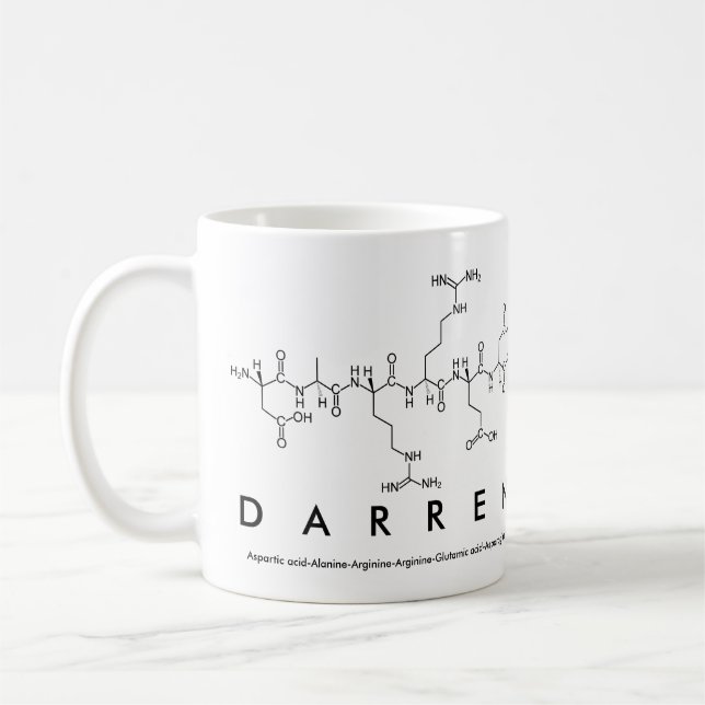 Caneca De Café Darren peptide (Esquerda)