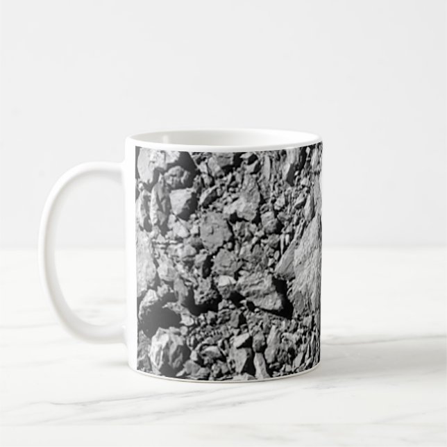 Caneca De Café DART Dimorfos Asteroide Superfície da Lua (Esquerda)