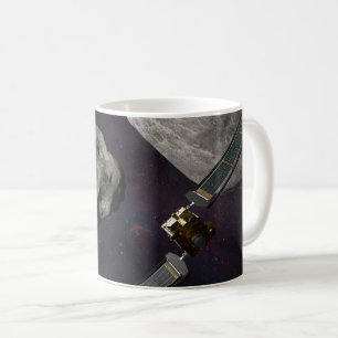 Caneca De Café Dart Spacecraft E Liciacube Antes Do Impacto
