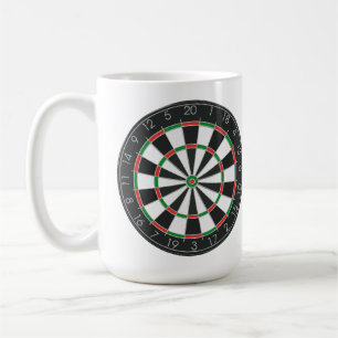 Caneca De Café Dartboard