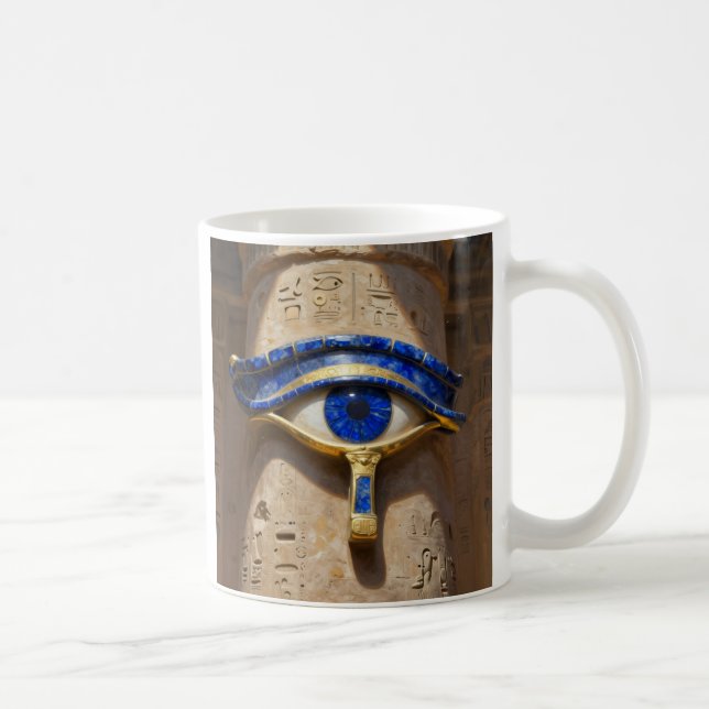 Caneca De Café Das Ägyptische Auge´6 (Direita)