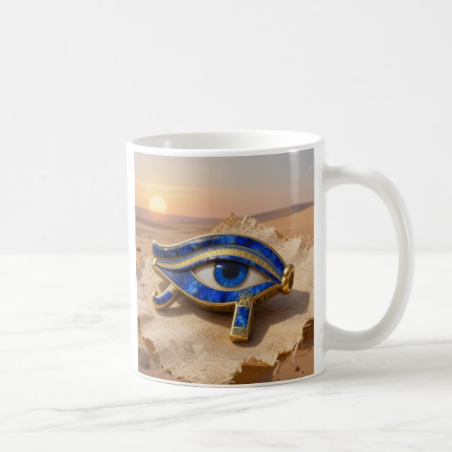 Caneca De Café Das Ägyptische Auge´9 (Direita)