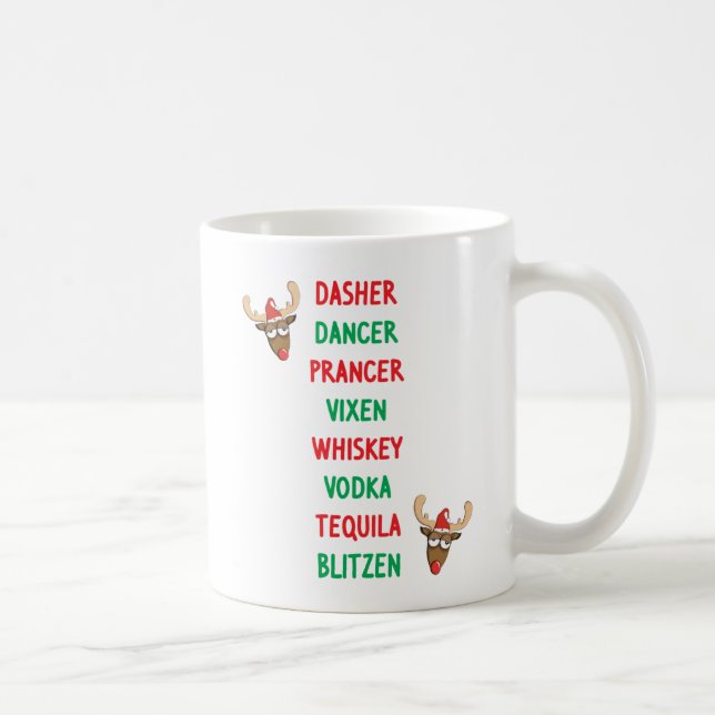Caneca De Café Dasher Dancer (Direita)