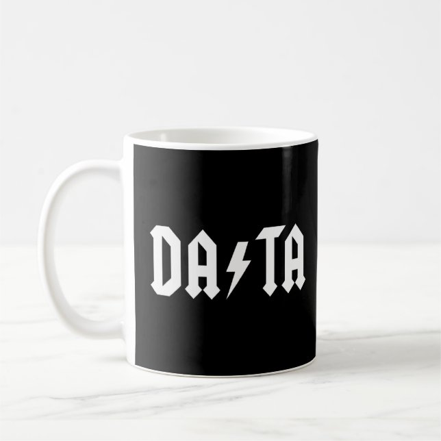 Caneca De Café Data Rockstar (Esquerda)