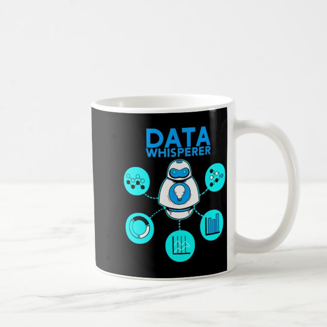 Caneca De Café Data Whisperer Tech Engineer Mis Analyst Software  (Direita)