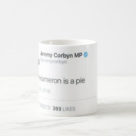 Caneca De Café Davey Cameron é uma torta