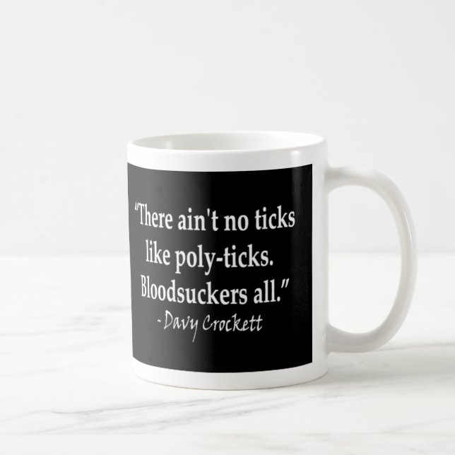 Caneca De Café Davy Crockett - Bloodsuckers (Direita)