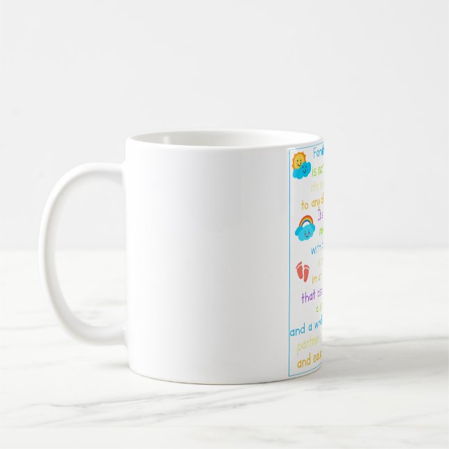 Caneca De Café Daycare Provider Day Care Infantil (Esquerda)
