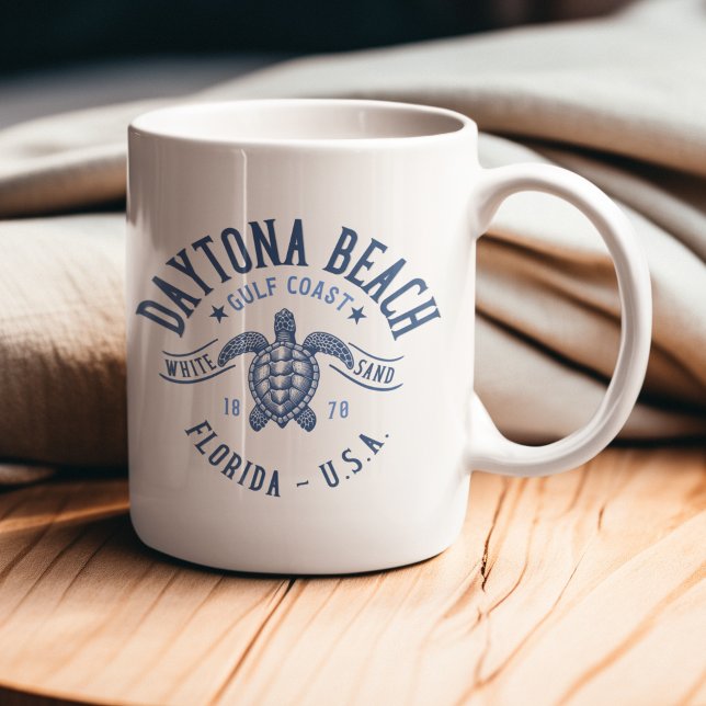 Caneca De Café Daytona Beach Florida Surfer Paradise (Criador carregado)