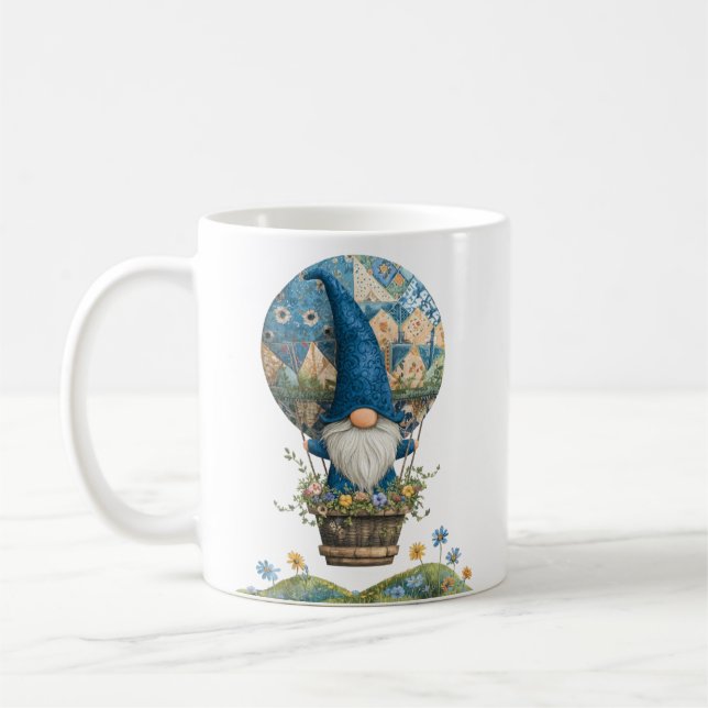 Caneca de Café de 330 ou 443 ml com Gnomo Adorável (Esquerda)