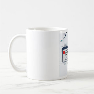 Caneca De Café De Acordo com Meu Último E-mail Citação Engraçada