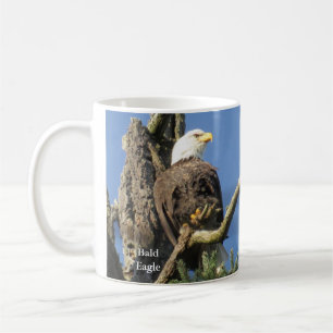 Caneca de Café de Águia Balançada por BirdingCo
