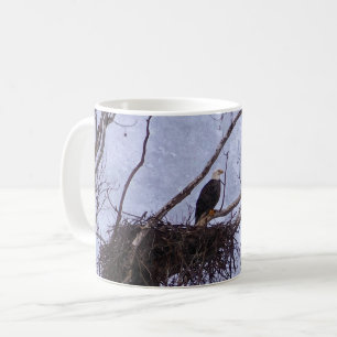 Caneca De Café De Águia E Ninho