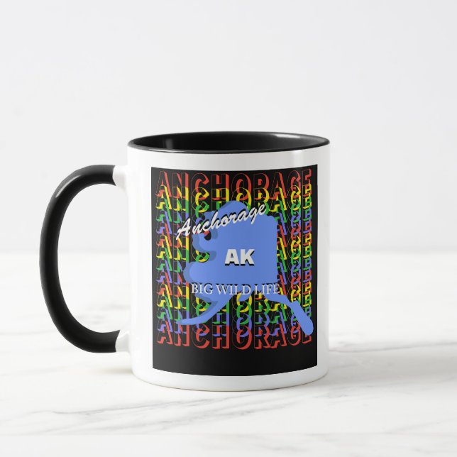 caneca de café de Anchorage (Esquerda)