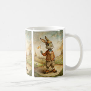 Caneca de Café de Animal Jogando Golfe