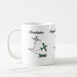 Caneca de Café de Aniversário de Mustangs