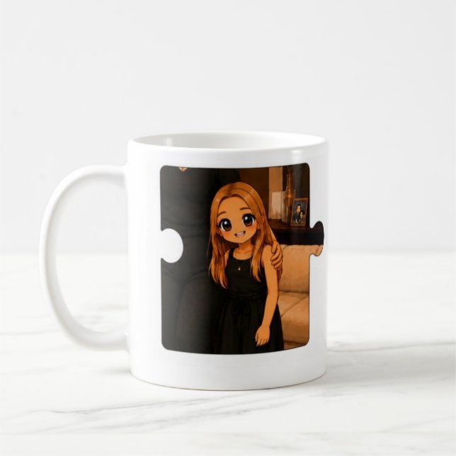 Caneca de Café de Aniversário Personalizada da Fam (Esquerda)