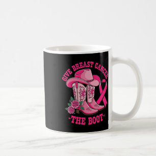 Caneca De Café Dê Ao Cancer Da Mama O Cancer Da Garota De Boot Aw