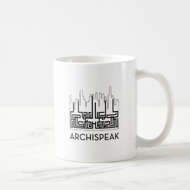 Caneca de café de Archispeak (Direita)