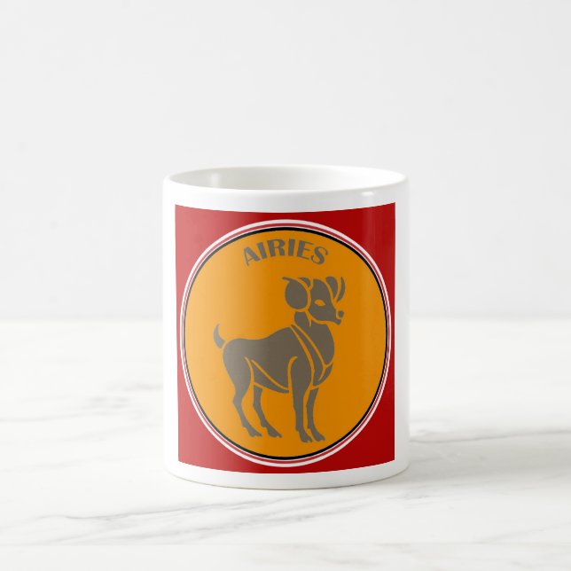 Caneca de Café de Áries (Centro)