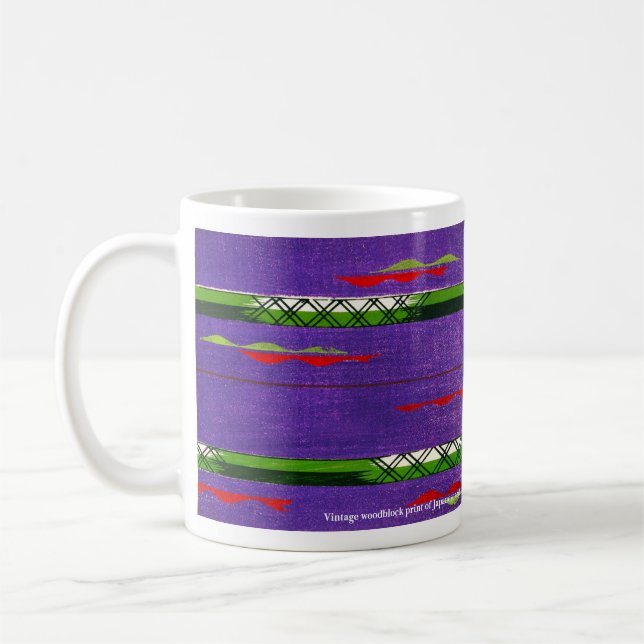 caneca de café de arte japonesa (Esquerda)