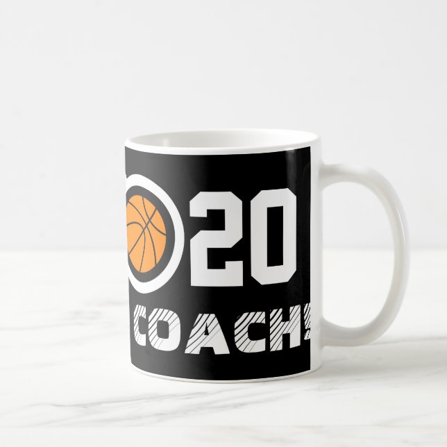 Caneca de café de basquete Número 20 | Personalizá (Direita)