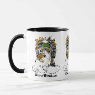 Caneca de café de Biewer Terrier