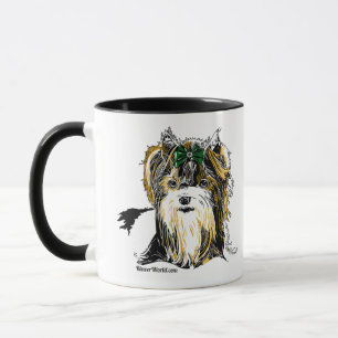 Caneca de café de Biewer Terrier