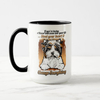 Caneca de café de Biewer Terrier