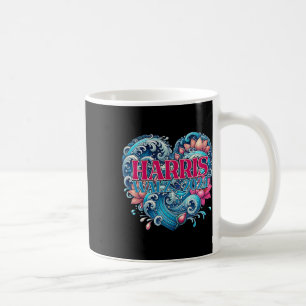 Caneca De Café De Blue Lotus Para Kamala Harris 2024 Wheimer 2024