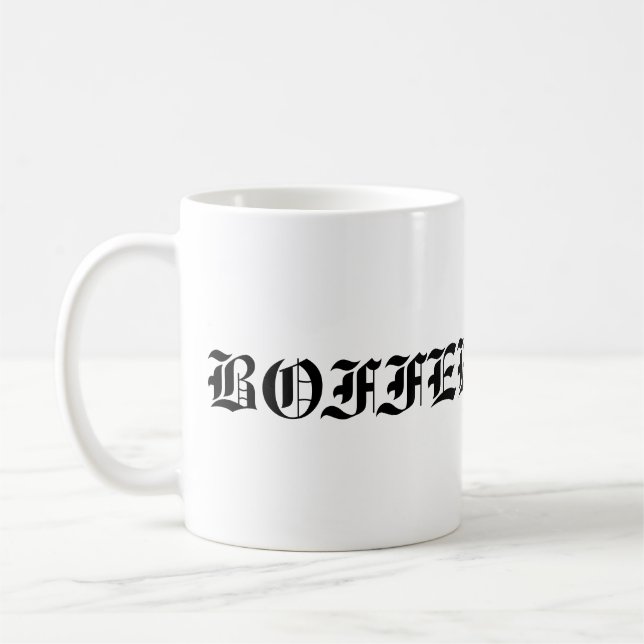 Caneca de café de "Boffee" do hip-hop (Esquerda)