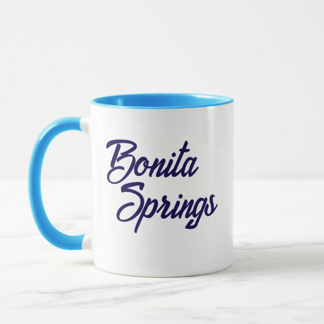 Caneca de café de Bonita Springs Flórida (Esquerda)
