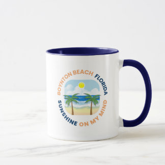 Caneca de café de Boynton Beach Flórida